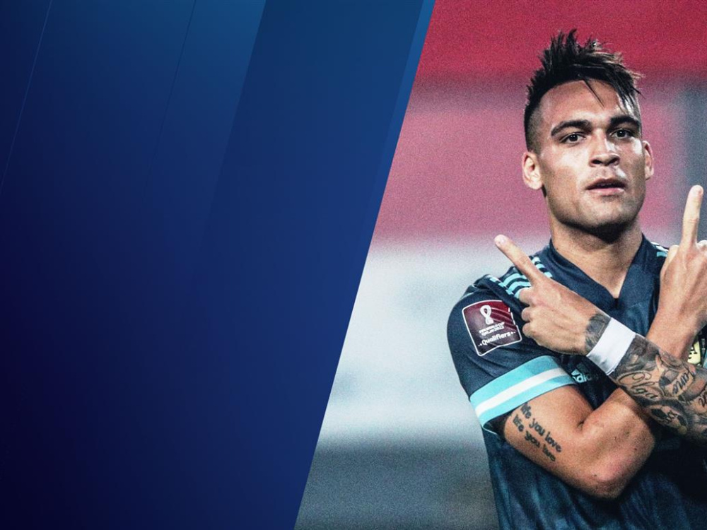 Lautaro Martínez: goles de Selección