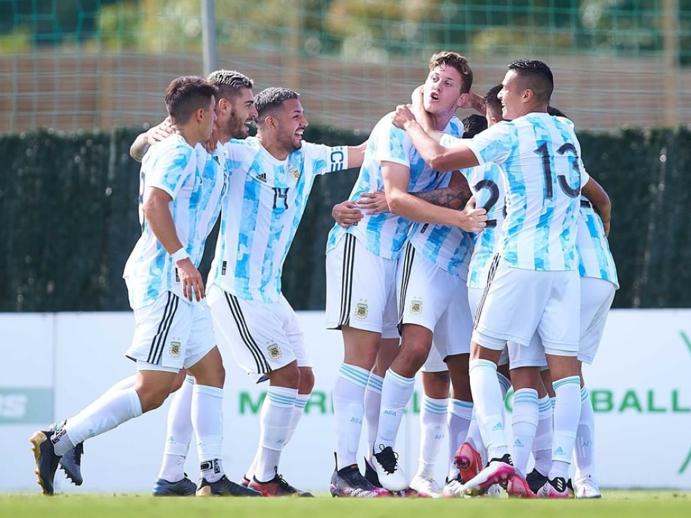 La Sub 23 de Argentina venció 2-1 a Dinamarca