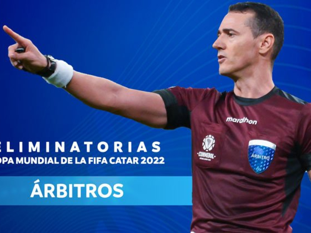 Árbitros designados para las fechas 7 y 8 de las Eliminatorias
