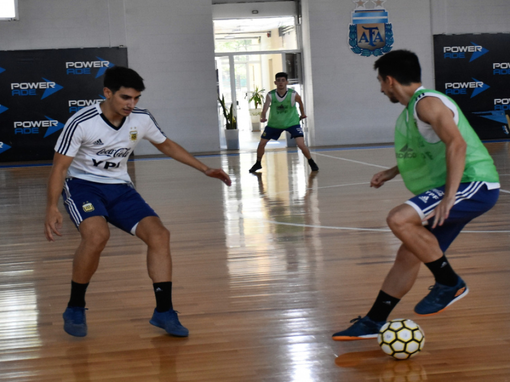La Selección de futsal completó su segunda semana de trabajo