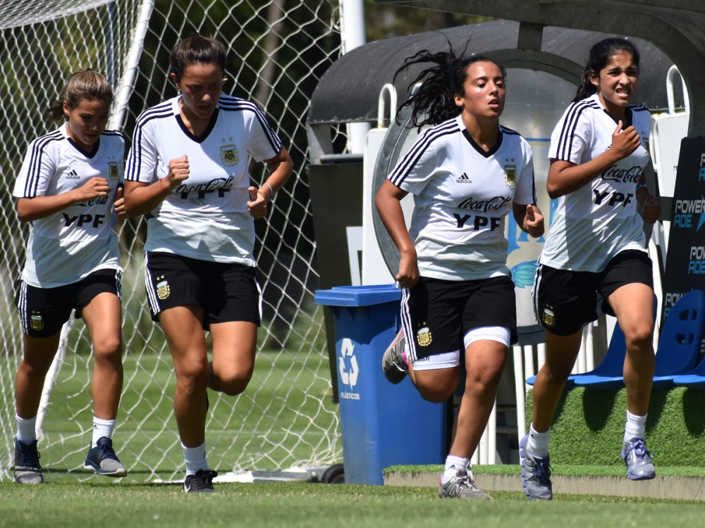 La Sub 17 Femenina se pone a punto para el Sudamericano