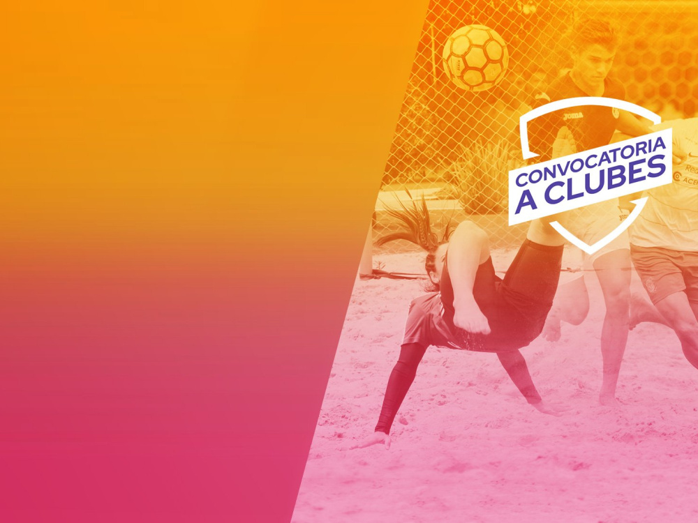 Convocatoria para los torneos de Fútbol Playa Masculino y Femenino