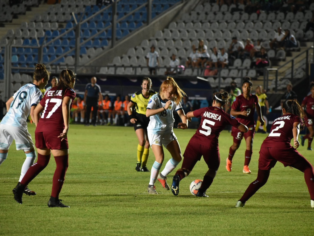 La Selección Femenina igualó 0-0 con Venezuela en el Sudamericano Sub 20