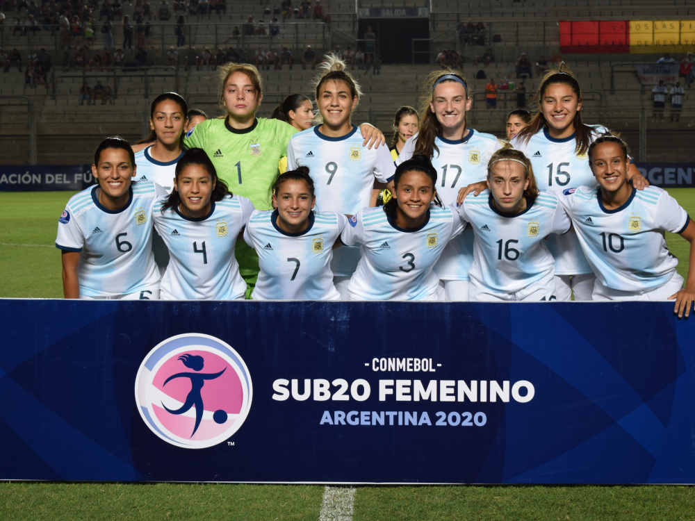 Postales del empate entre Argentina y Venezuela en el Sudamericano Sub 20 Femenino