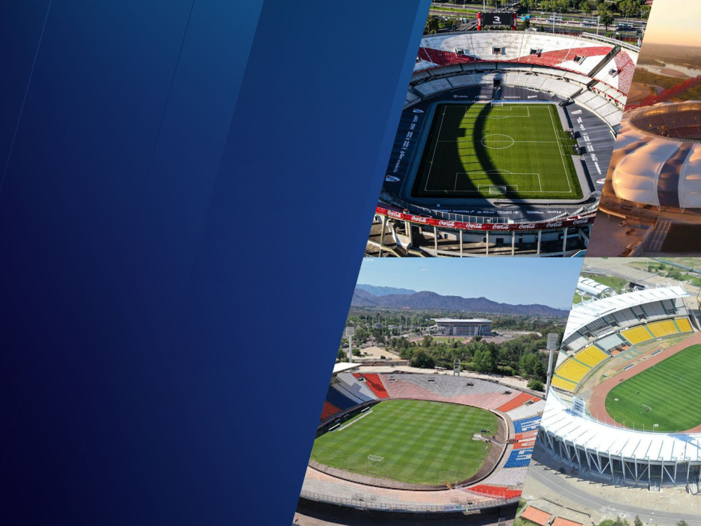 Estadios argentinos en los que se jugará la Copa América