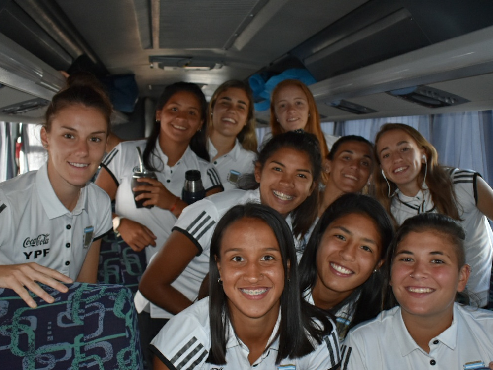La Sub 20 Femenina ya se encuentra en San Juan