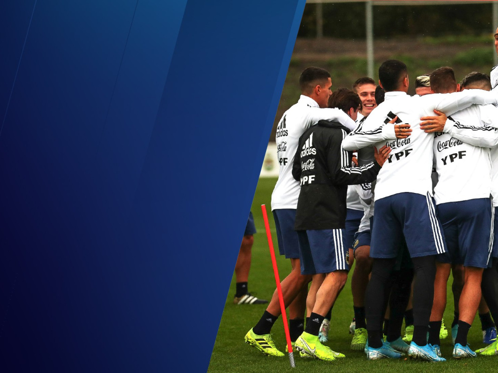 La Selección Argentina se entrenó en las instalaciones del Schalke 04