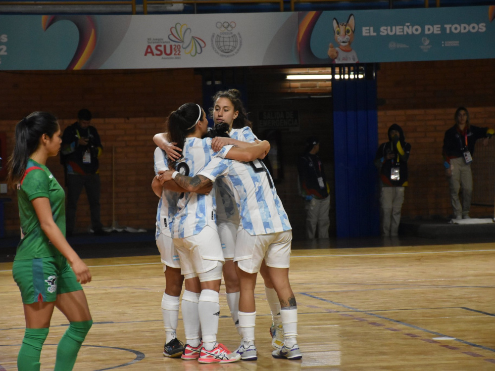 La Selección femenina se estrenó en los Juegos Suramericanos con triunfo ante Bolivia