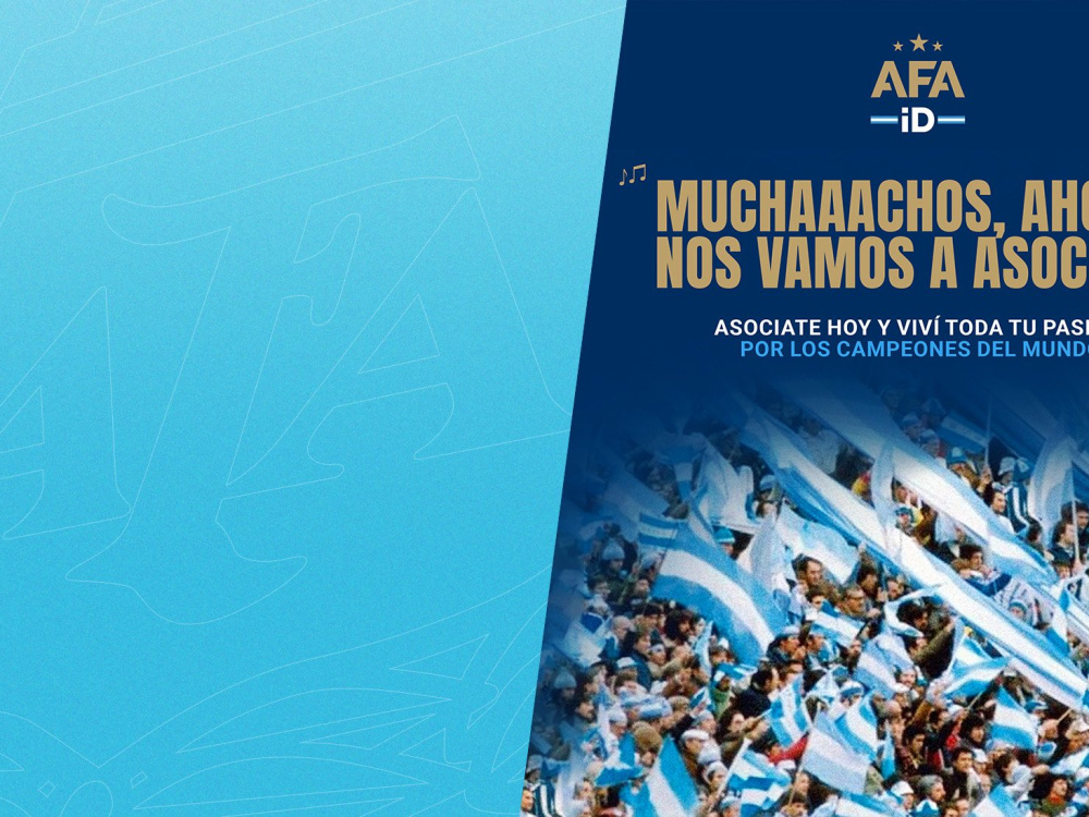 La Asociación del Fútbol Argentino presenta AFA ID