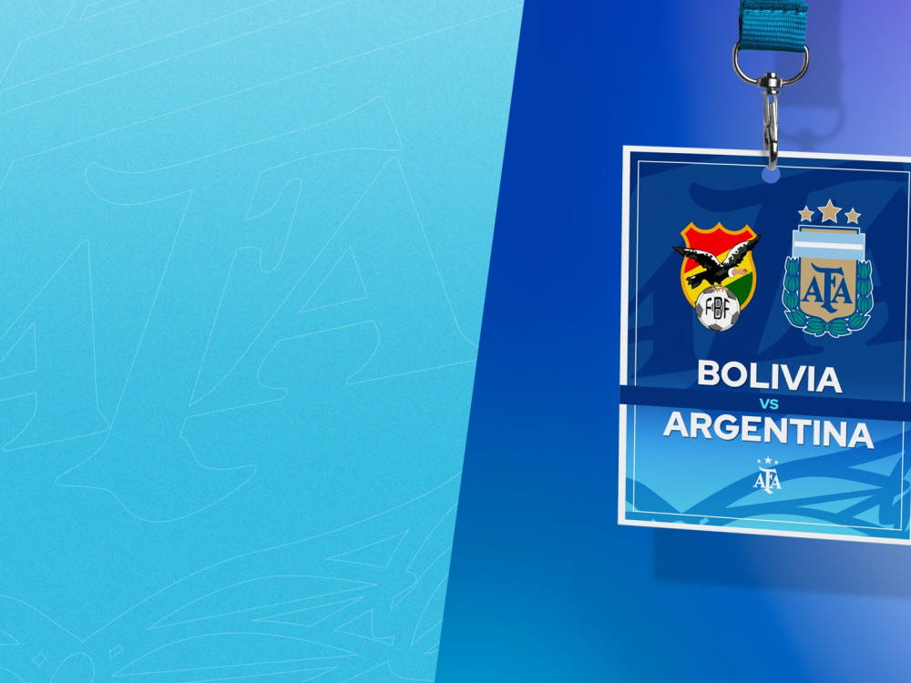 Acreditaciones de prensa para el encuentro entre Argentina y Bolivia en La Paz