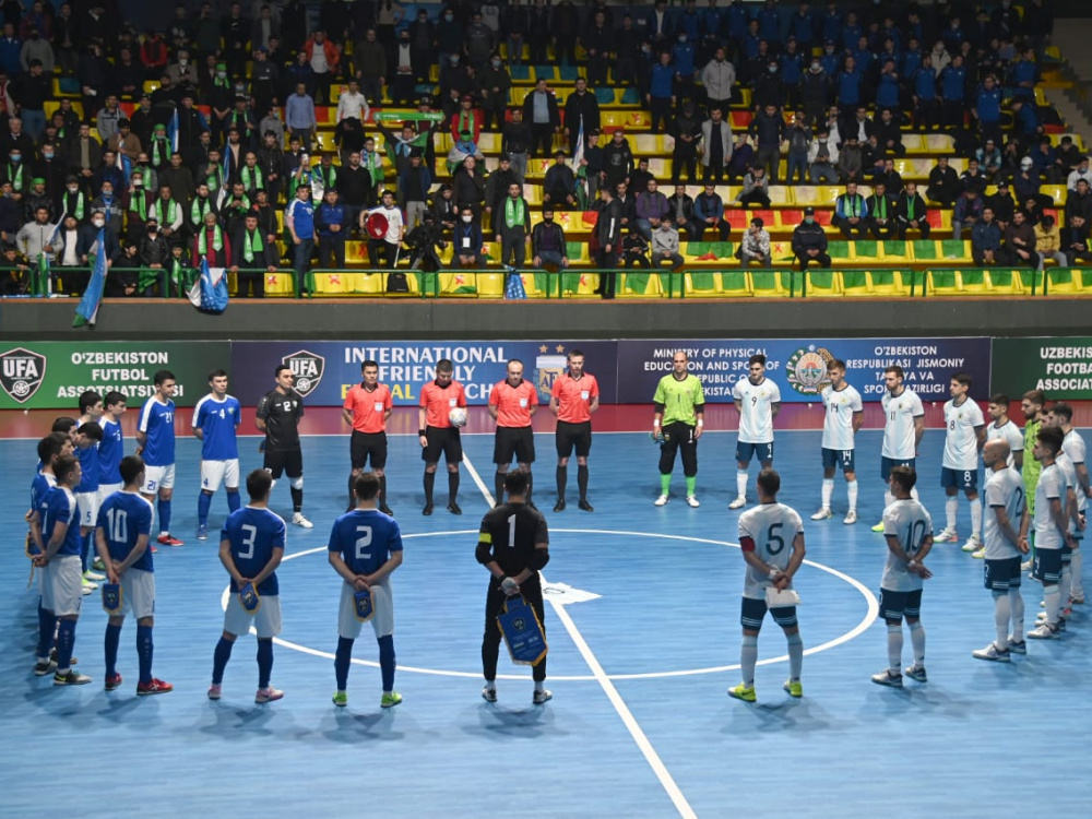 Argentina derrotó 1-0 a Uzbekistán en el primer amistoso