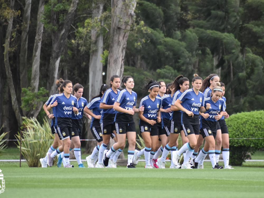 Continua el trabajo de la Sub 17 femenina