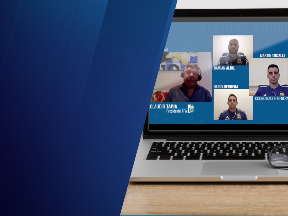 Se realizó de manera online la presentación del Departamento de arqueros del Fútbol Argentino