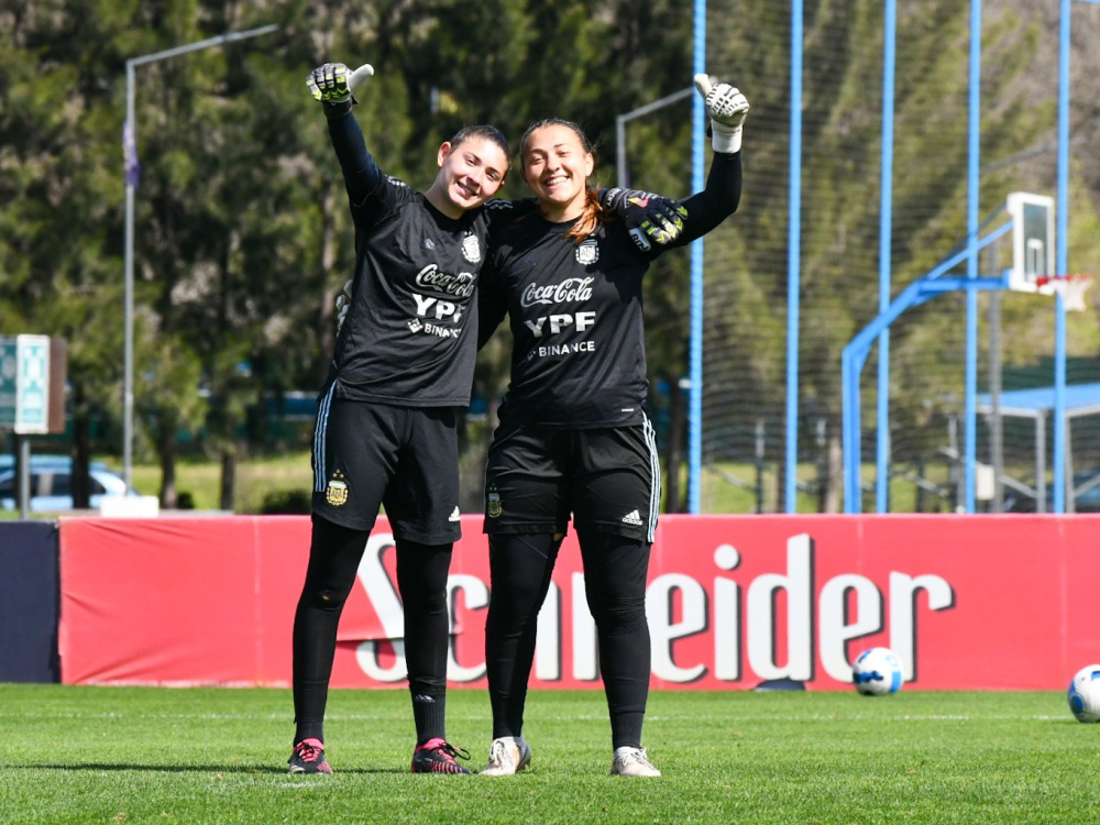 Miércoles de entrenamiento para la preselección Sub 20 femenina