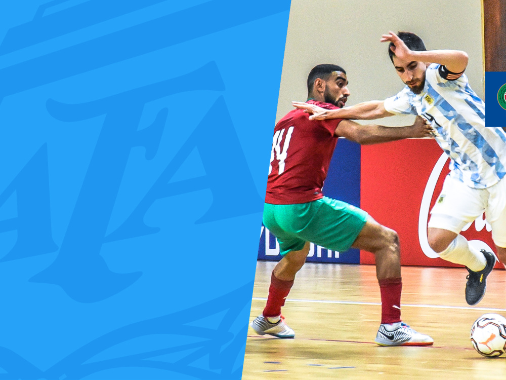 Futsal: la Selección jugó esta tarde el primer amistoso con Marruecos