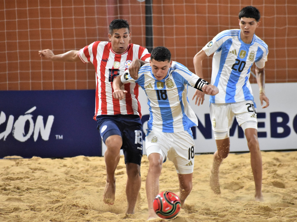 Liga Evolución de Fútbol Playa: Argentina no pudo ante Paraguay