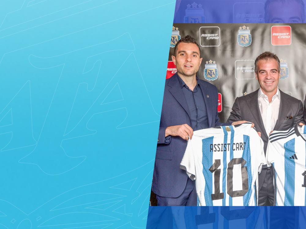 La Asociación del Fútbol Argentino presenta su acuerdo de patrocinio con Assist Card