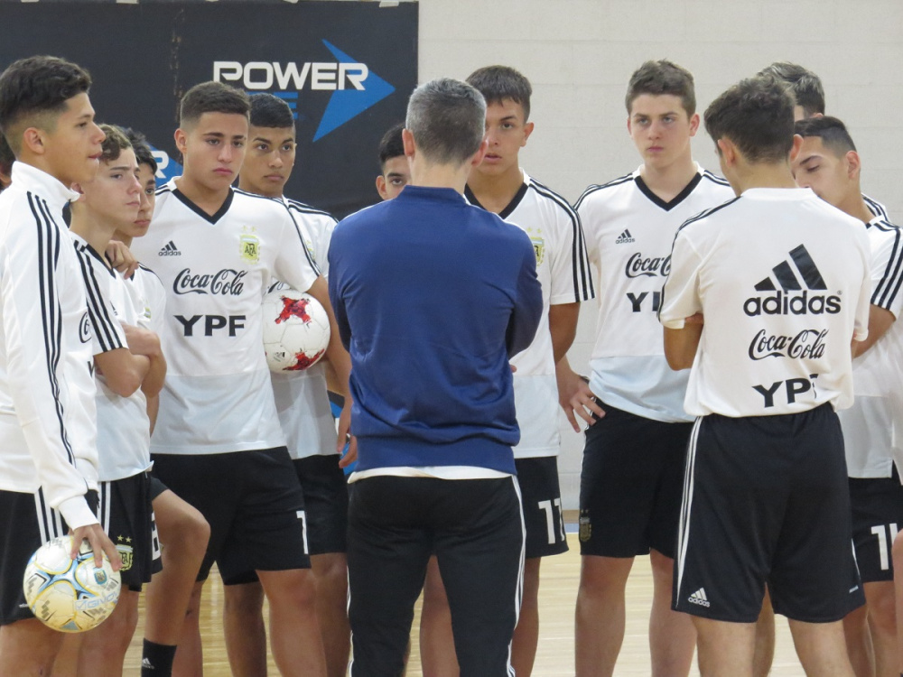 Entrenamientos para las Selecciones Juveniles
