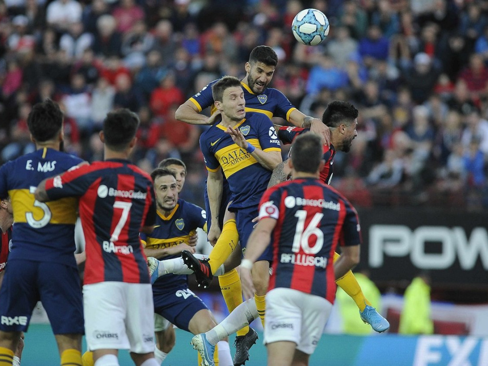 Boca se impuso por 2 a 0 sobre San Lorenzo
