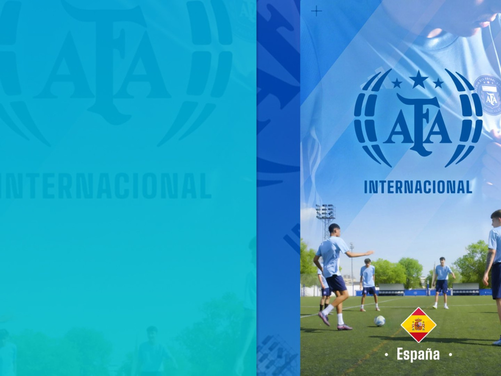La AFA presenta su primera academia de fútbol en Europa
