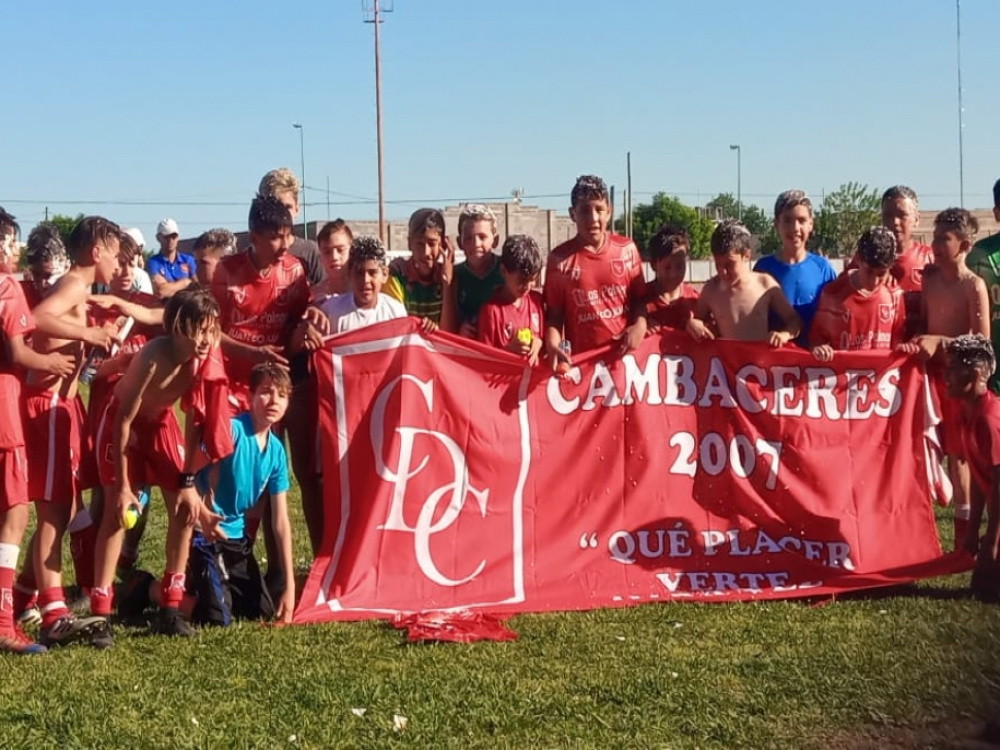 Cinco nuevos campeones en el fútbol infantil 