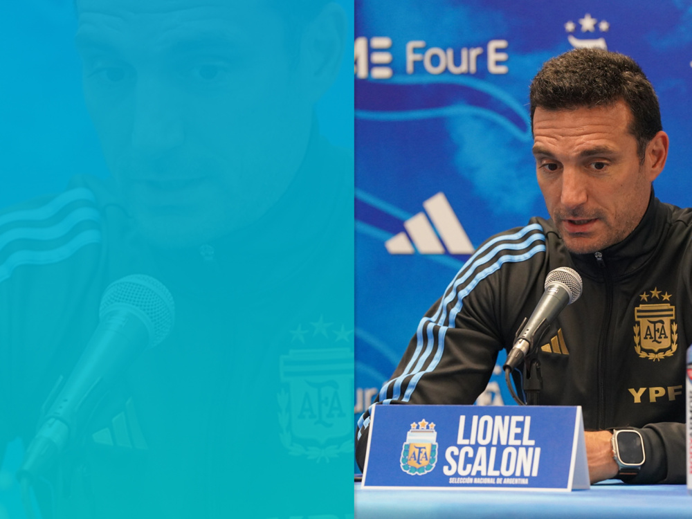 Lionel Scaloni: "El equipo muestra una actitud que es innegociable"