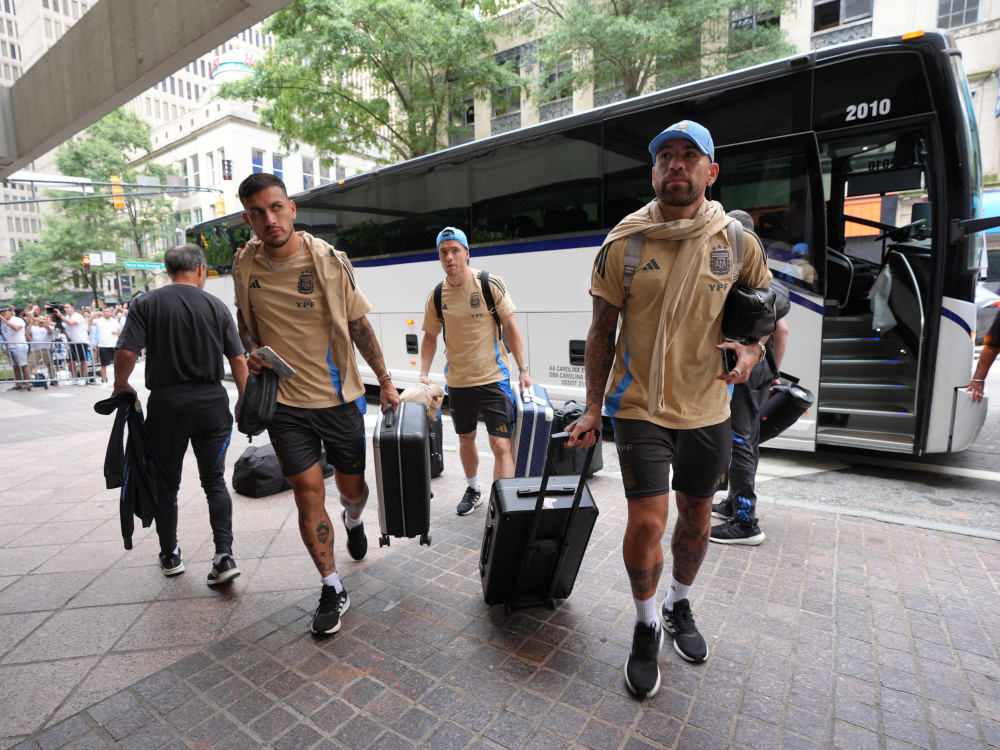 La Selección Argentina ya se encuentra en Atlanta, donde el próximo jueves debutará en la Copa América