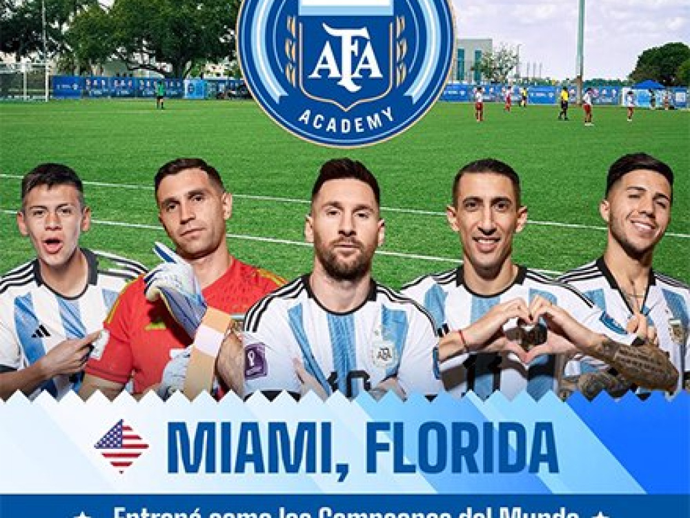 Primera academia de fútbol de la AFA en Estados Unidos