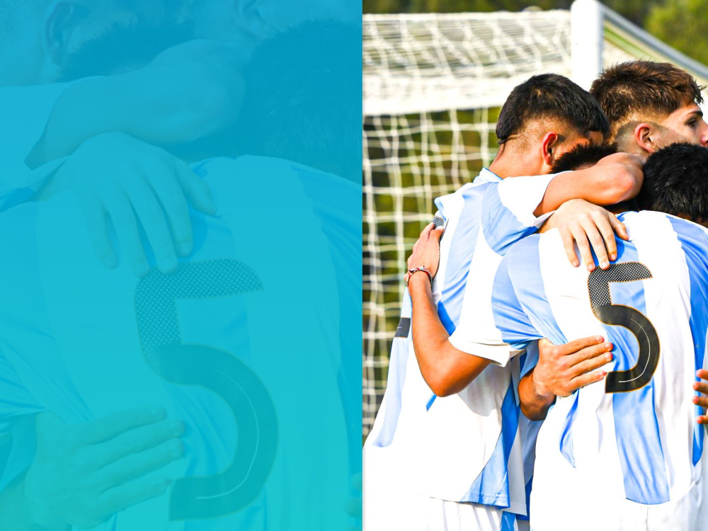 Sub 17: Argentina superó 4-2 a Uruguay en su primer amistoso 