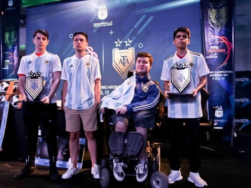 Representantes para la FIFA eNations Cup