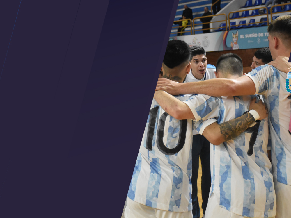 La Selección de futsal igualó 1-1 ante Venezuela