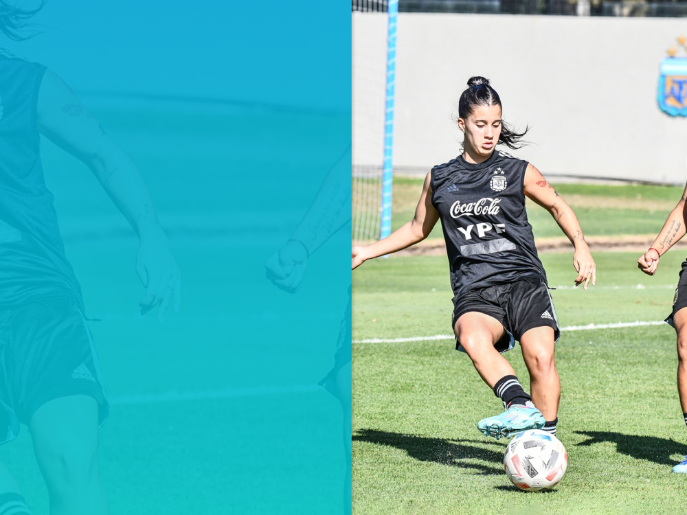 La preselección Sub 20 femenina entrena en Ezeiza
