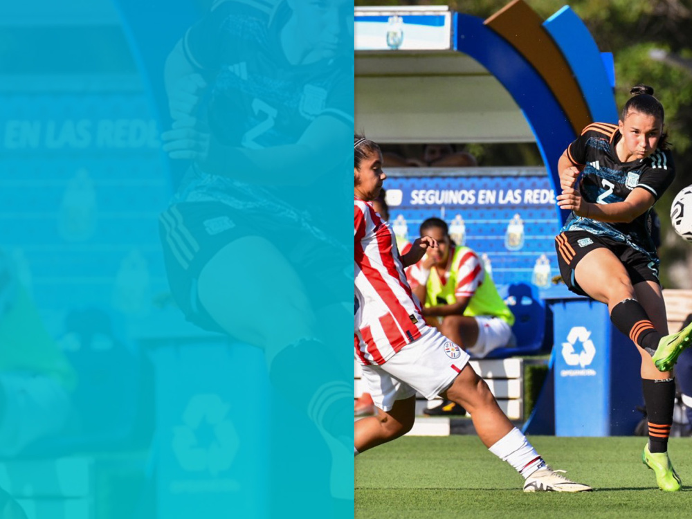 La Sub 17 femenina venció 2-1 a Paraguay en su segundo amistoso