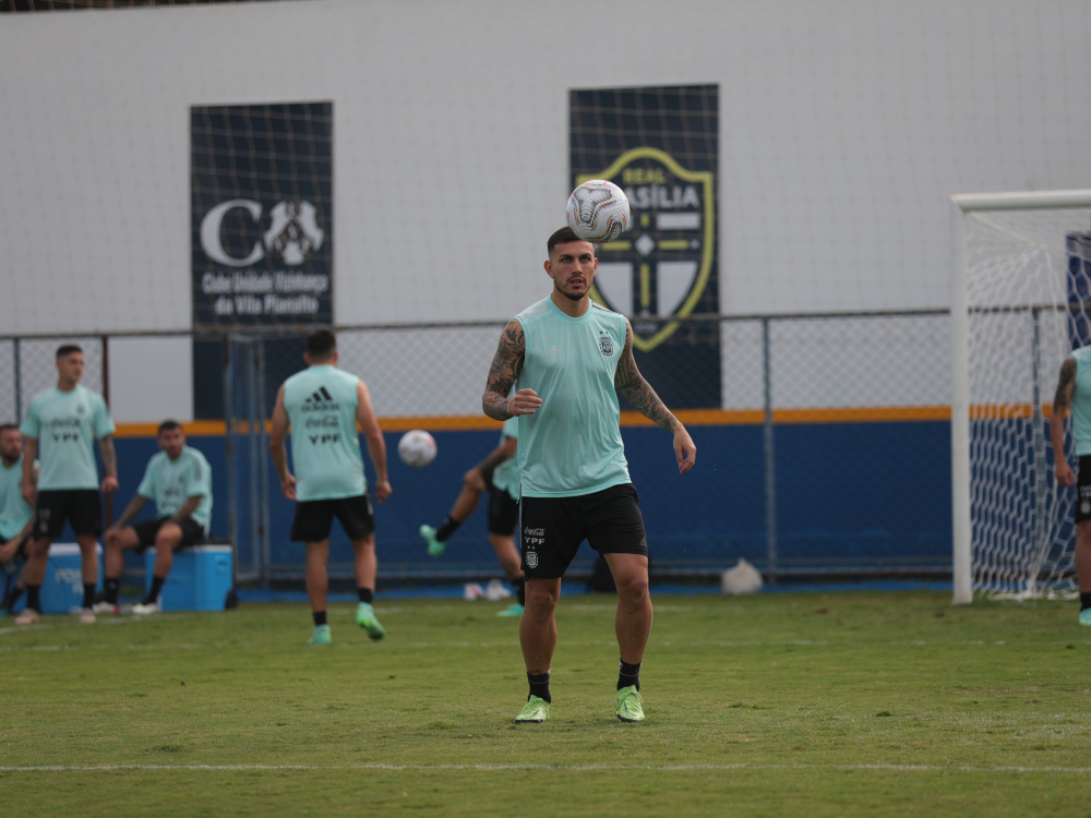 Última práctica de la Selección Argentina de cara al compromiso de este lunes a las 21, ante Paraguay
