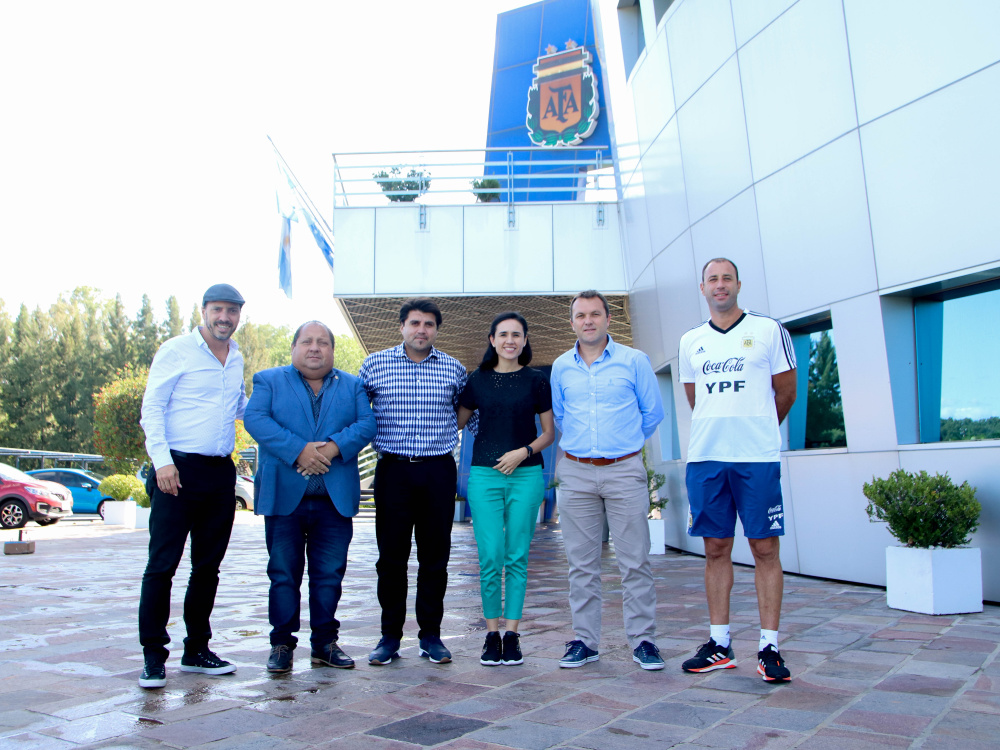 Visita de planificación de Desarrollo Conmebol 