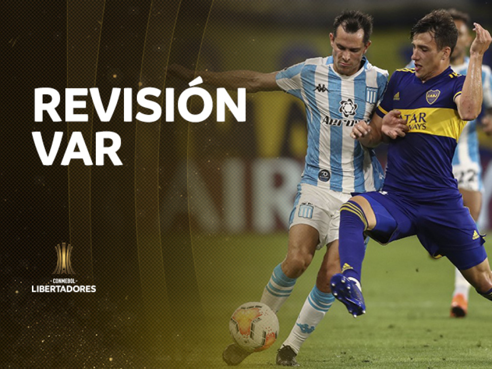 Situaciones de análisis VAR: Boca Jrs. vs. Racing Club