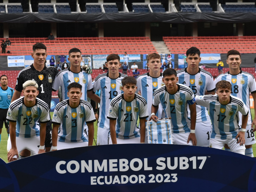 Sub 17: Argentina y Paraguay igualaron sin tantos 