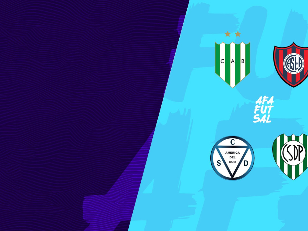 Banfield – San Lorenzo y América – Pinocho cierran esta noche, por DeporTV, la fecha 7 de Primera División de Futsal