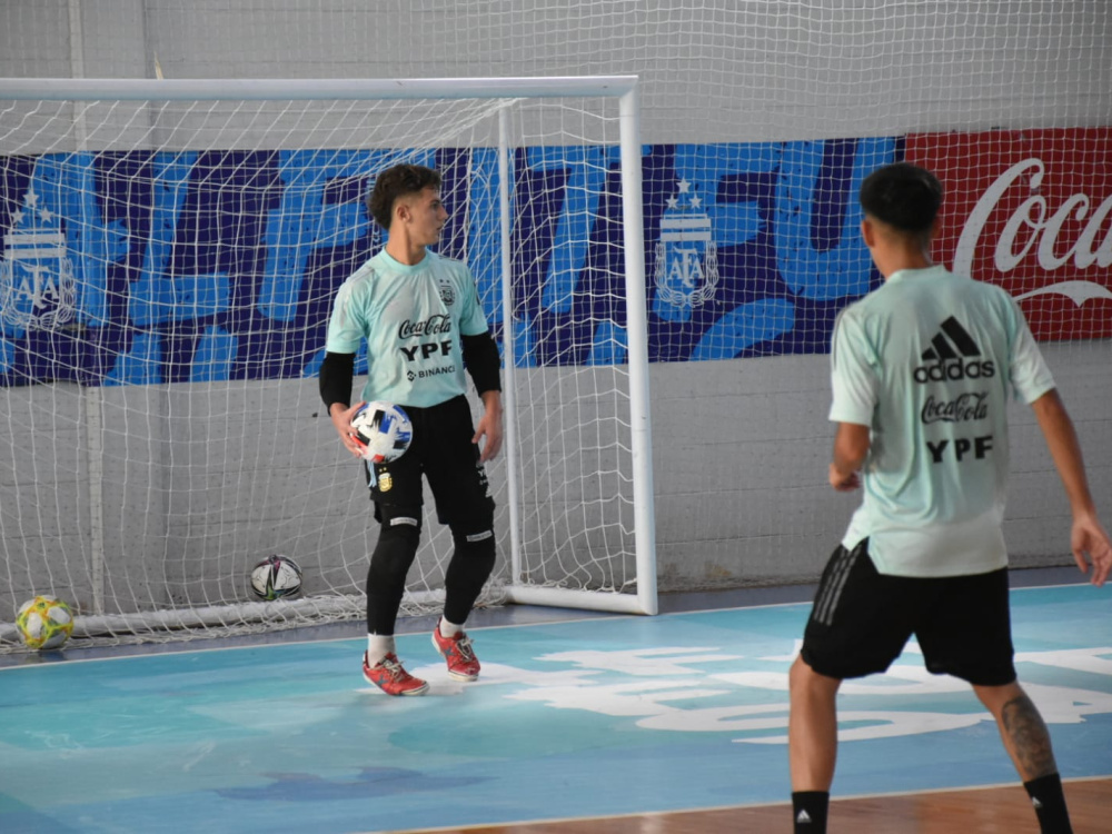La Selección Sub 17 de futsal tuvo su segundo entrenamiento en Ezeiza