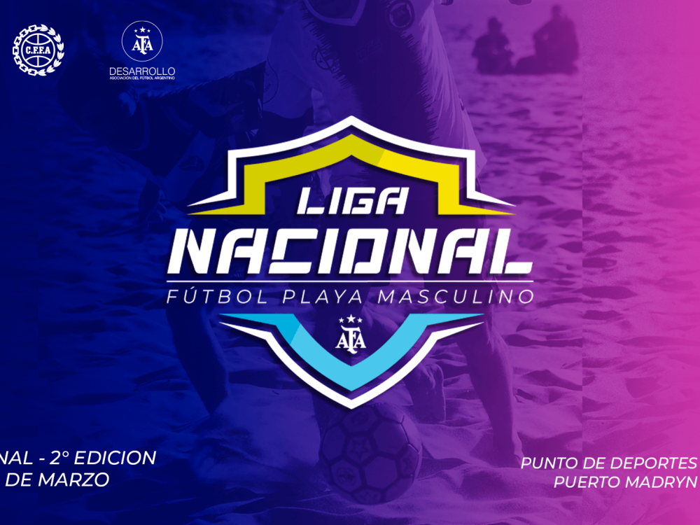 Comienza la Liga Nacional de Futbol Playa masculino en Puerto Madryn 