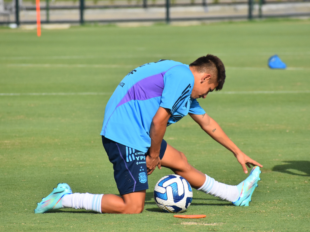 Sub 17: tras la victoria ante Venezuela, Argentina se entrenó con la mente puesta en Bolivia