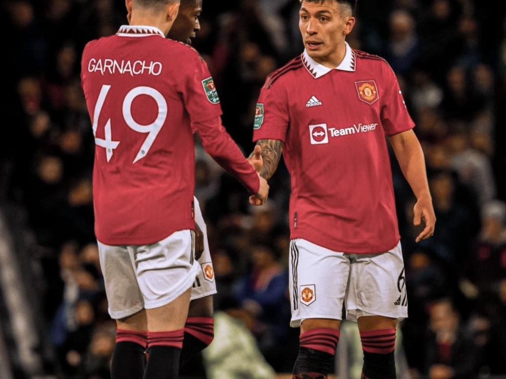 Manchester United, con Garnacho y Lisandro Martínez, debutó con una victoria en la Premier League