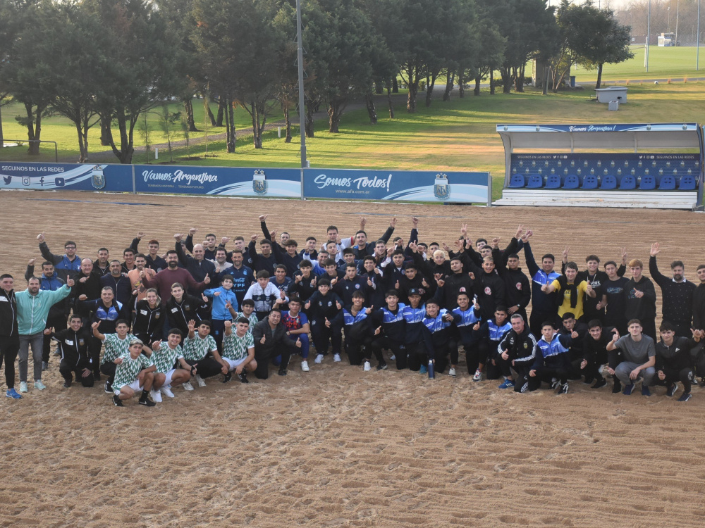 Se presentó el primer Torneo Nacional Sub19 de Fútbol Playa de Selecciones de Ligas