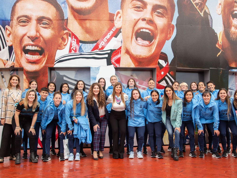 La Selección Femenina recibió un agasajo en la previa del Mundial