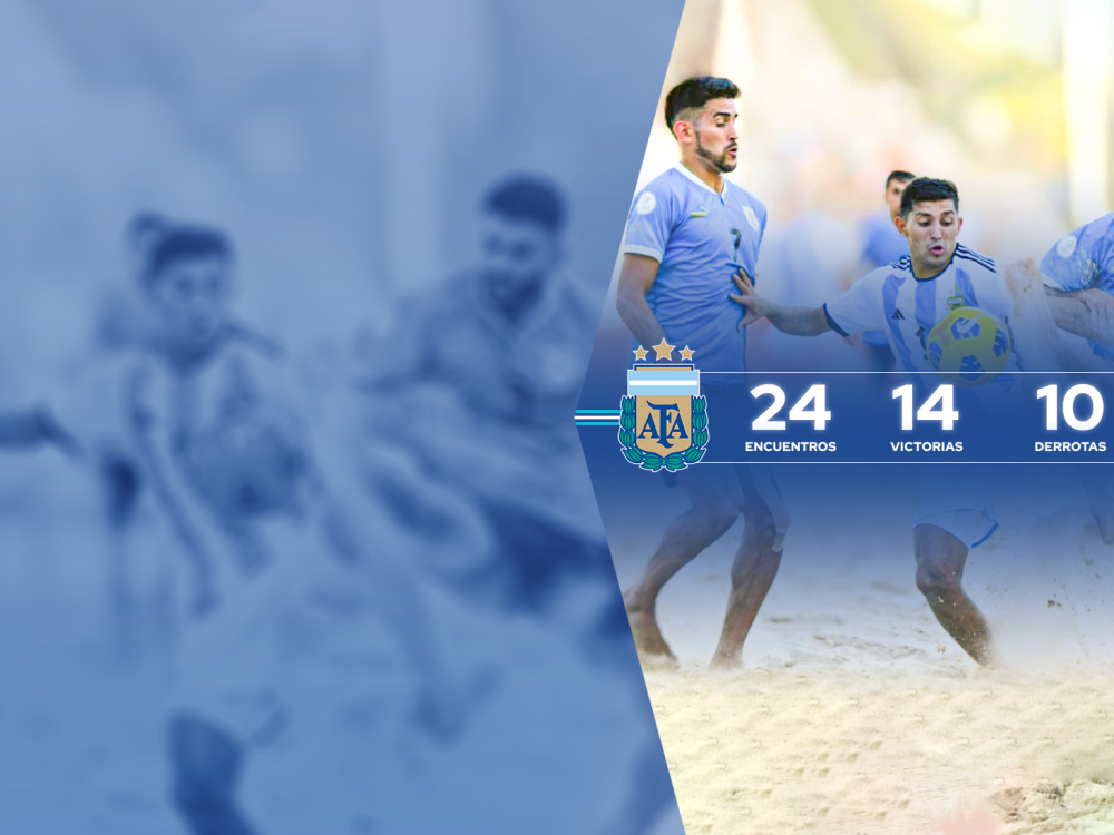 Historial entre Argentina y Uruguay en fútbol playa