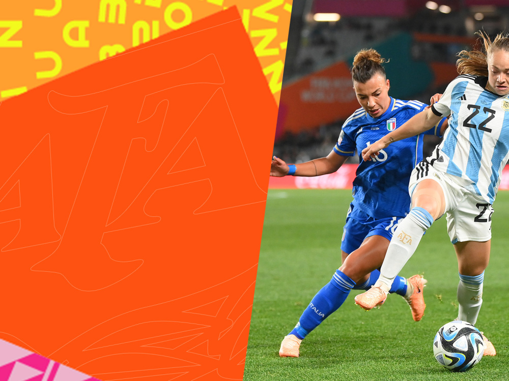 Argentina cayó 1-0 ante Italia en su debut en la Copa Mundial 