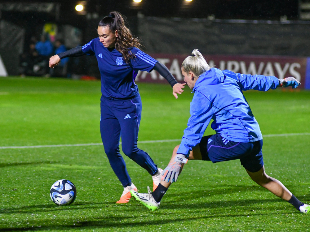 La Selección Femenina entrenó en Hamilton