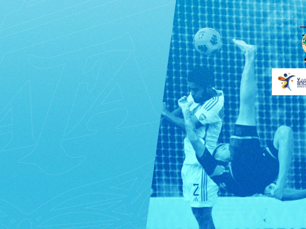 Fixture confirmado para la Selección de Fútbol Playa en los Juegos Suramericanos
