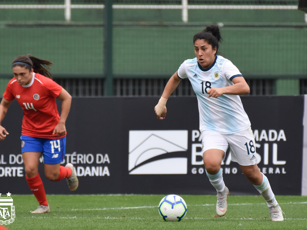 Argentina enfrentó a Costa Rica en Brasil