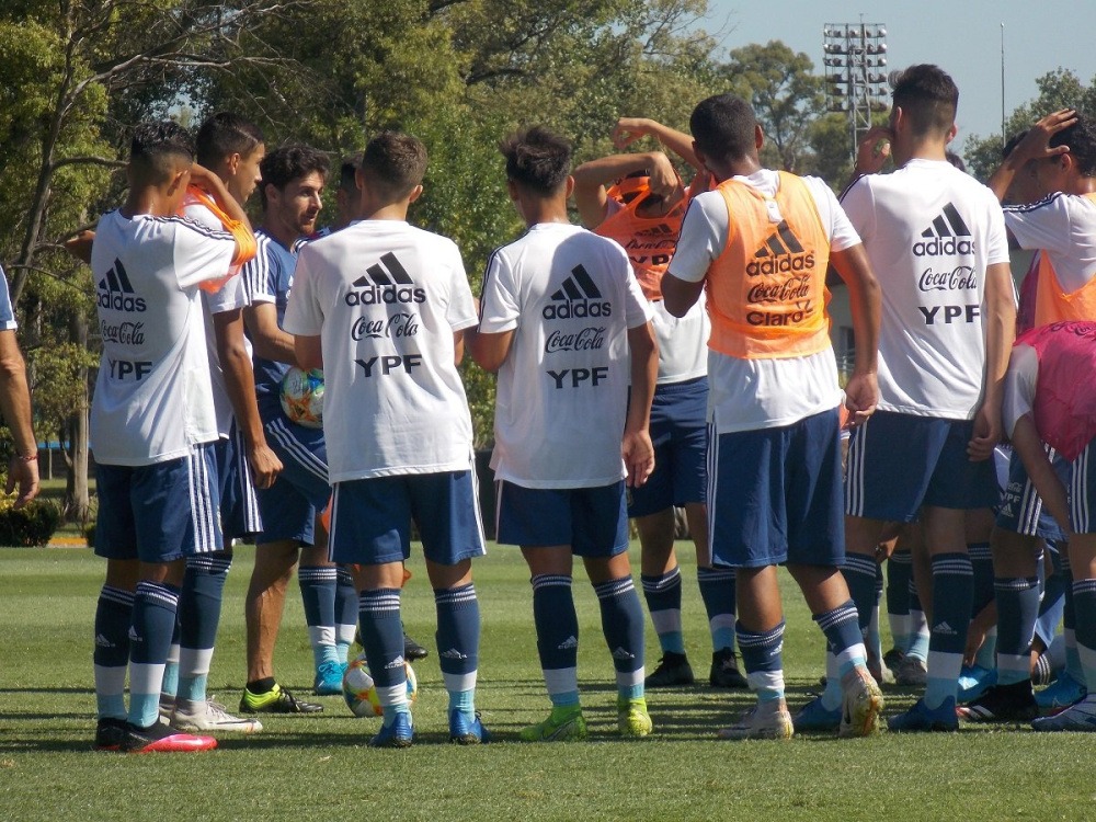 La Sub 17 cerró su actividad semanal con un entrenamiento matutino